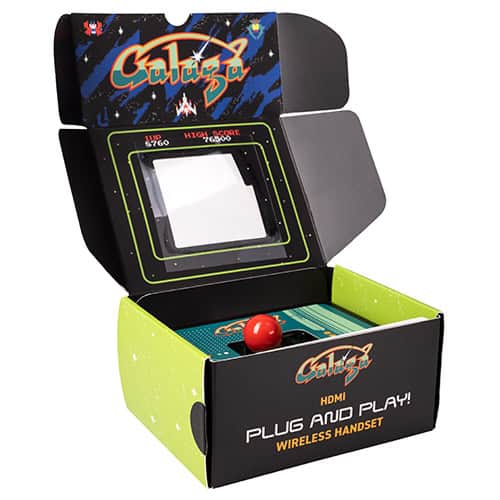 Galaga アーケードゲーム Galaga Plug & Play - USA Fizz